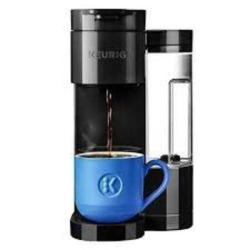 DESCRIPTION: (1) SINGLE SERVE COFFEE MAKER BRAND/MODEL: KEURIG INFORMATION: BLACK, K-EXPRESS RETAIL$: $54.99 EA QTY: 1