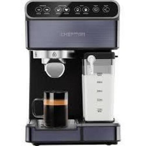 DESCRIPTION: (1) ESPRESSO MACHINE BRAND/MODEL: CHEFMAN INFORMATION: BLACK RETAIL$: $149.00 EA QTY: 1