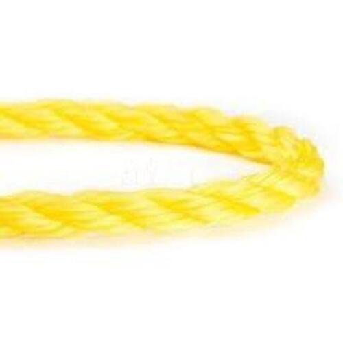 DESCRIPTION: (1) POLY TWISTED FILM ROPE BRAND/MODEL: ORION #17233677 INFORMATION: YELLOW, 3503 LB SIZE: 1/2" X 600' RETAIL$: $166.66 EA QTY: 1
