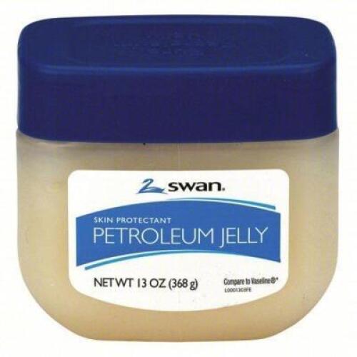 DESCRIPTION: (12) PETROLEUM JELLY GEL BRAND/MODEL: SWAN #14U287 INFORMATION: CLEAR SIZE: 13 OZ RETAIL$: $11.29 EA QTY: 12