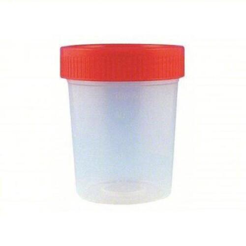 DESCRIPTION: (1) BOX OF (500) COLLECTION CUPS BRAND/MODEL: GLOBE SCIENTIFIC #46AX18 INFORMATION: WHITE WITH RED LID SIZE: 4 FL OZ RETAIL$: $177.26 EA