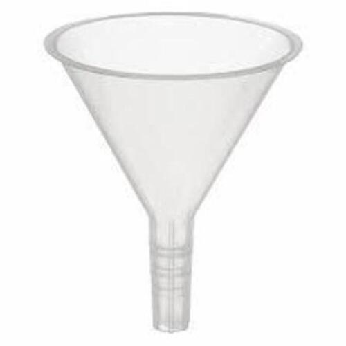DESCRIPTION: (4) BOXES OF (12) SHORT STEM FUNNEL BRAND/MODEL: PRODUCT NUMBER #5PTK8 INFORMATION: PLASTIC, 90 ML CAPACITY - ML, POLYPROPYLENE, POLYPROP