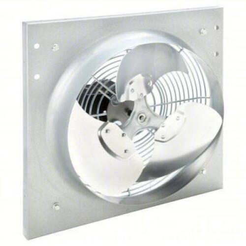 DESCRIPTION: (1) EXHAUST FAN, DIRECT DRIVE BRAND/MODEL: DAYTON #10D954 INFORMATION: 1/30 HP, 912 CFM, 115V AC, 1 PH, TOTALLY ENCLOSED SIZE: 12" BLADE
