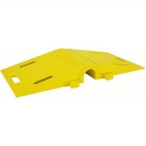 DESCRIPTION: (1) MODULAR HOSE BRIDGE BRAND/MODEL: 4UDZ9 INFORMATION: YELLOW, 23,700 LB/AXLE SIZE: 3 IN MAX CABLE DIA, 17 1/2 IN WD, 3 7/8 IN HT, 27 IN