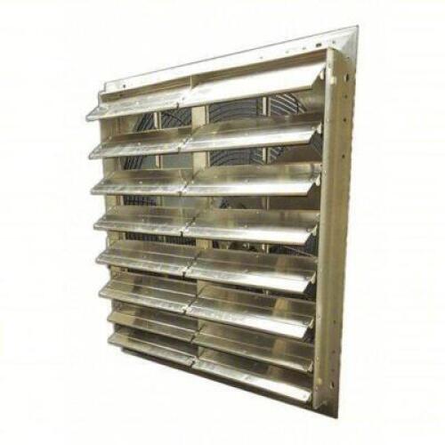 DESCRIPTION: (1) SHUTTER MOUNT EXHAUST FAN BRAND/MODEL: DAYTON #484X50 SIZE: 36" BLADE RETAIL$: $760.84 EA QTY: 1