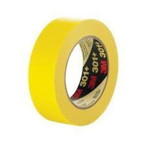 DESCRIPTION: (24) ROLLS OF PERFORMANCE MASKING TAPE BRAND/MODEL: 3M #301+ INFORMATION: YELLOW SIZE: 1.88" X 60.1 YD RETAIL$: $143.40 EA QTY: 24