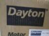 DESCRIPTION: (1) WASHDOWN MOTOR BRAND/MODEL: DAYTON #11G248 INFORMATION: CAPACITOR-START/RUN, 2 HP, 1,745 NAMEPLATE RPM, 208-230V AC, 56C RETAIL$: $10 - 4