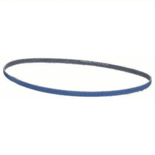 DESCRIPTION: (10) SANDING BELT BRAND/MODEL: NORTON #36WU18 INFORMATION: ZIRCONIA ALUMINA, 80 GRIT, X WT POLYESTER BACKING SIZE: 1/2" W X 24" L RETAIL$