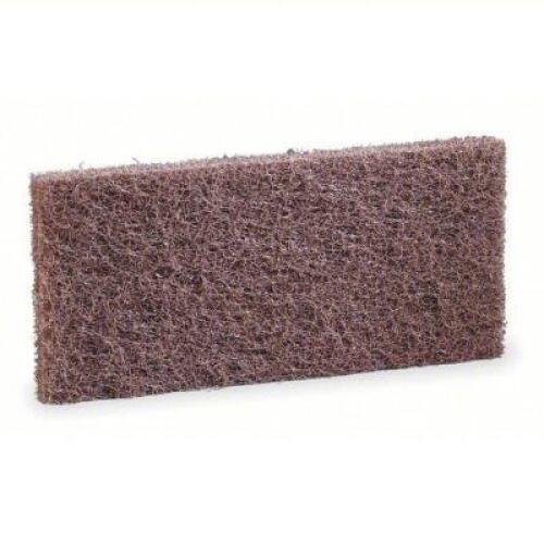DESCRIPTION: (5) SCRUBBING / STRIPPING PAD BRAND/MODEL: 3M #1CJ85 INFORMATION: NYLON, POLYESTER, BROWN SIZE: 10" L X 4-5/8" RETAIL$: $16.22 TOTAL QTY: