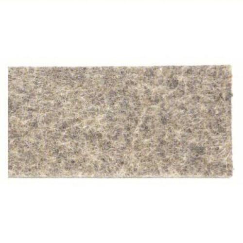 DESCRIPTION: (10) WOOL FELT STRIP WITH ADHESIVE BACKING BRAND/MODEL: PRODUCT NUMBER #2FJJ4 INFORMATION: GRAY, 20A TO 30A, ACRYLIC SIZE: 1/2" W X 5' L