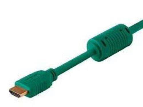 DESCRIPTION: (1) BAG OF (10) HIGH SPEED HDMI CABLE BRAND/MODEL: MONOPRICE #3950 INFORMATION: GREEN, 28AWG SIZE: 3' RETAIL$: $9.48 PER CABLE QTY: 1