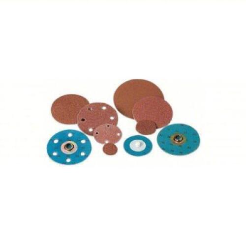 DESCRIPTION: (4) BOXES OF (50) QUICK CHANGE SANDING DISCS BRAND/MODEL: STANDARD ABRASIVES #34AY81 INFORMATION: TS, ALUMINUM OXIDE, 36 GRIT, 2-PLY WT C