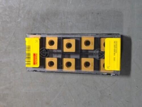 DESCRIPTION: (30) CARBIDE MODULMILL INSERTS BRAND/MODEL: SANDVIK COROMANT 180_009140N1464 S40T RETAIL$: 628.5 QTY: 30
