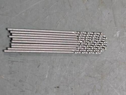 DESCRIPTION: (30) HSS TWIST DRILL BITS BRAND/MODEL: NACHI MB19927 INFORMATION: 3 PKS OF 10 SIZE: #68 RETAIL$: 81.9 QTY: 30