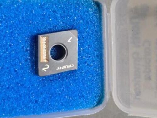 DESCRIPTION: (4) CBN TURNING INSERT BRAND/MODEL: NORTH AMERICAN TOOL CNGA-432 RETAIL$: $56.00 PER INSERT QTY: 4