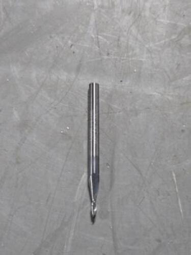 DESCRIPTION: (12) CARBIDE STUB BALL END MILL BRAND/MODEL: SHARPCARB 84-2063 SIZE: 1/16" DIA RETAIL$: 391 QTY: 12