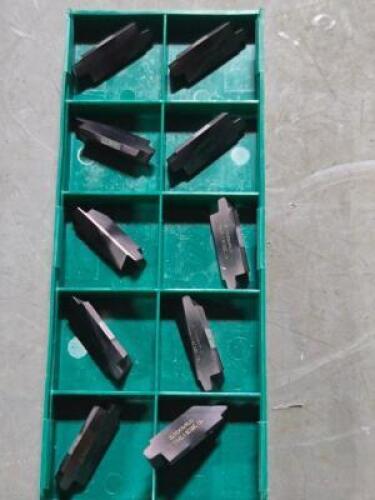 DESCRIPTION: (10) CARBIDE V85 4P 1.250 INTERNAL THREADING INSERTS BRAND/MODEL: TOOLFLO TF20845AC50C RETAIL$: 568.6 QTY: 10
