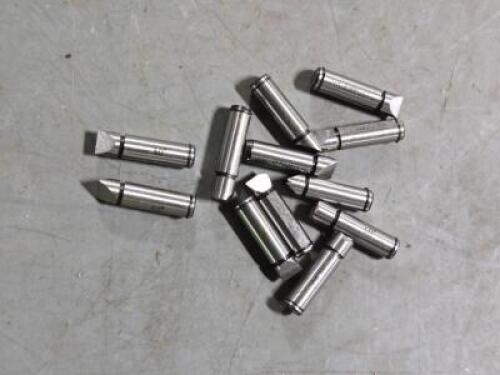 DESCRIPTION: (12) SCREW MICROMETER ANVILS BRAND/MODEL: SPI 37880622 SIZE: 64-3.5 TPI RETAIL$: 228.37 QTY: 12