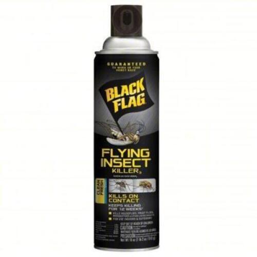 DESCRIPTION: (6) FLYING INSECT KILLER BRAND/MODEL: BLACK FLAG 11076 SIZE: 18OZ RETAIL$: 43.32 QTY: 6