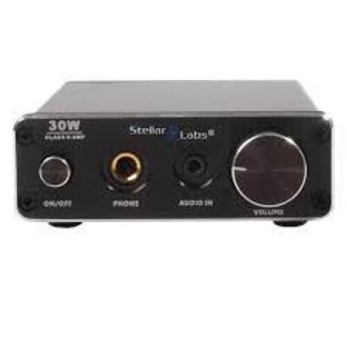 DESCRIPTION: (1) CLASS D STERO AMPLIFIER BRAND/MODEL: STELLAR LABS 50-20805 SIZE: 30 WATT RETAIL$: 59.96 QTY: 1