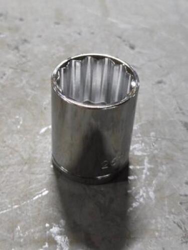 DESCRIPTION: (6) 12-PT SOCKET BRAND/MODEL: WESTWARD 10E256 SIZE: 26mm RETAIL$: 45.6 QTY: 6