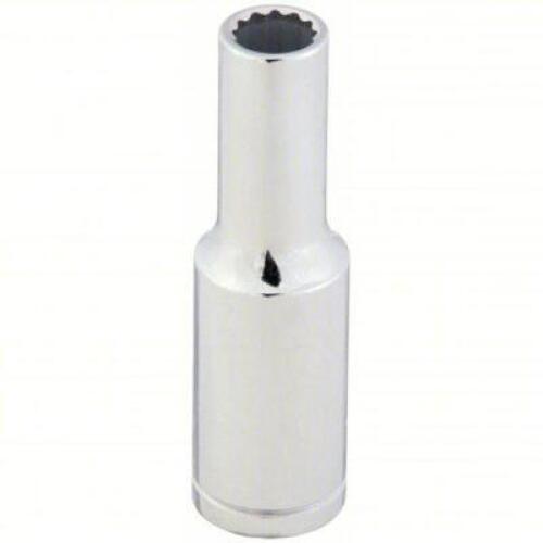 DESCRIPTION: (6) 12 PT. DEEP SOCKETS BRAND/MODEL: WESTWARD 10E261 SIZE: 9mm RETAIL$: 22.9 QTY: 6