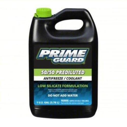 DESCRIPTION: (2) PREDILUTED ANTIFREEZE/COOLANT BRAND/MODEL: PRIME GUARD PRIMEGREEN50 SIZE: 1 GAL RETAIL$: 28.28 QTY: 2