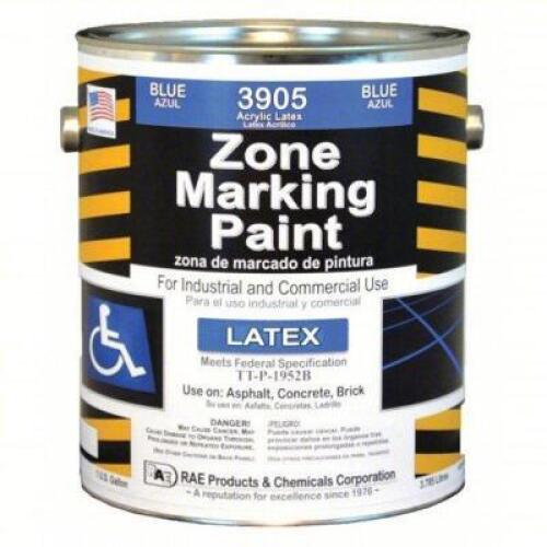 DESCRIPTION: (2) BLUE, TRAFFIC MARKING PAINT BRAND/MODEL: REA 3EHH2 SIZE: 1 GAL RETAIL$: 158.84 QTY: 2