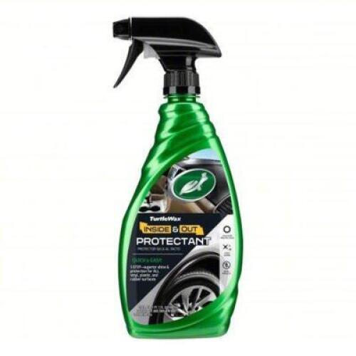 DESCRIPTION: (4) INSIDE & OUT VEHICLE UV PROTECTANT BRAND/MODEL: TURTLE WAX 50655 SIZE: 23FLOZ RETAIL$: 53.92 QTY: 4