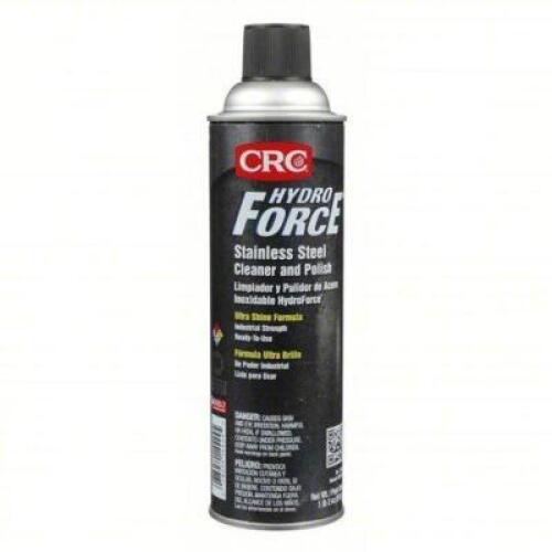 DESCRIPTION: (6) STAINLESS STEEL CLEANER AND POLISH BRAND/MODEL: CRC 14424 SIZE: 20OZ RETAIL$: 65.08 QTY: 6