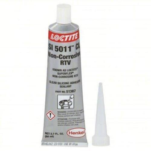 DESCRIPTION: (4) CLEAR SILICONE SEALANT BRAND/MODEL: LOCTITE 234323 SIZE: 3 OZ RETAIL$: 167.57 QTY: 4