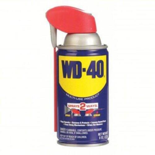 DESCRIPTION: (4) GENERAL PURPOSE LUBRICANT BRAND/MODEL: WD-40 20JY60 SIZE: 8OZ RETAIL$: 18.86 QTY: 4
