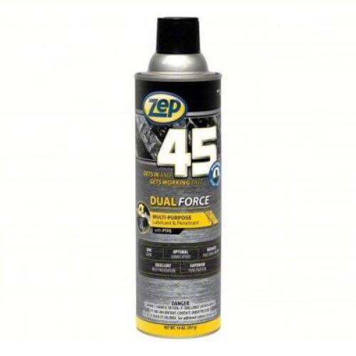 DESCRIPTION: (4) GENERAL PURPOSE LUBRICANT BRAND/MODEL: ZEP 45 SIZE: 14OZ RETAIL$: 88.95 QTY: 4