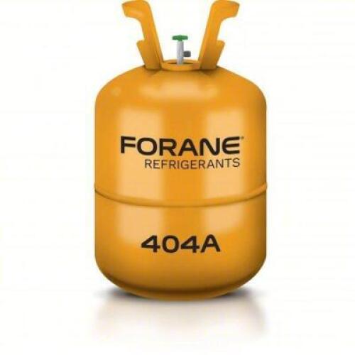 DESCRIPTION: (1) R-404A REFRIGERANT BRAND/MODEL: FORANE R-404A SIZE: 24LB RETAIL$: 459.5 QTY: 1