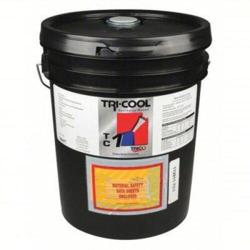 DESCRIPTION: (1) SYNTHETIC CUTTING FLUID BRAND/MODEL: TRICO 5JG76 INFORMATION: WATER SOLUBLE SIZE: 5 GAL RETAIL$: 304.42 QTY: 1