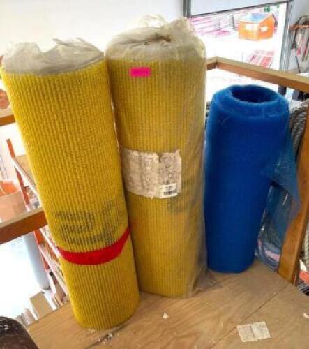 (3) ROLLS OF 6MM DRAINSCREEN