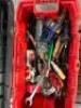 TOOLBOX WITH ASSORTED HAND TOOLS - 3