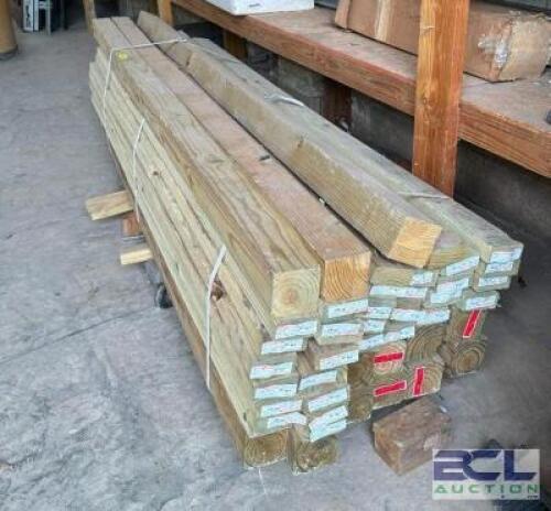 (42) - 8' AND (3) - 9' PIECES OF LUMBER