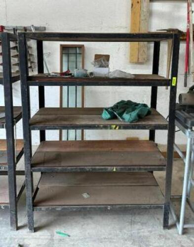 METAL SHELVING UNIT