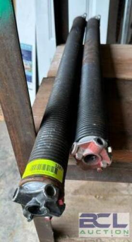 (2) - GARAGE DOOR SPRINGS
