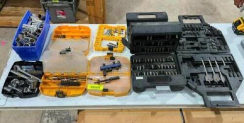 ASSORTED PARTIAL TOOL SETS / HARD CASES