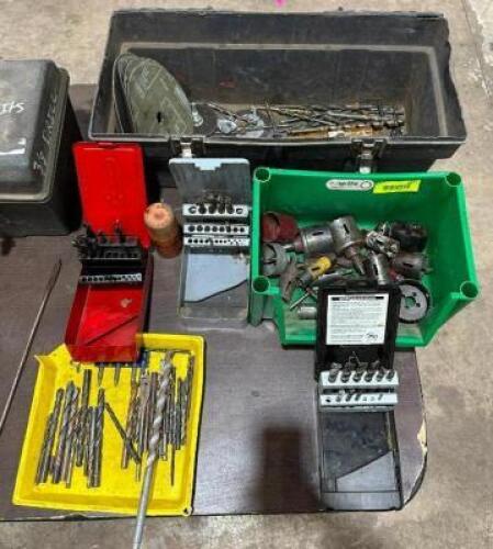 ASSORTED DRILL BITS