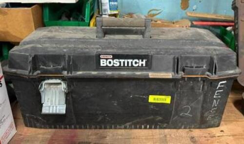 TOOLBOX WITH ASSORTED HAND TOOLS