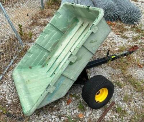 PULL BEHIND LAWN BUCKET