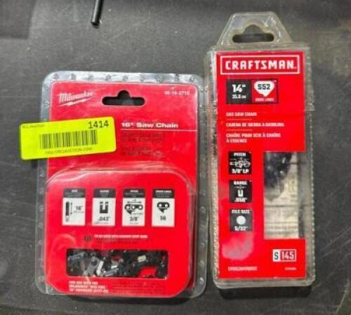 (2) - SAW CHAIN REPLACEMENTS