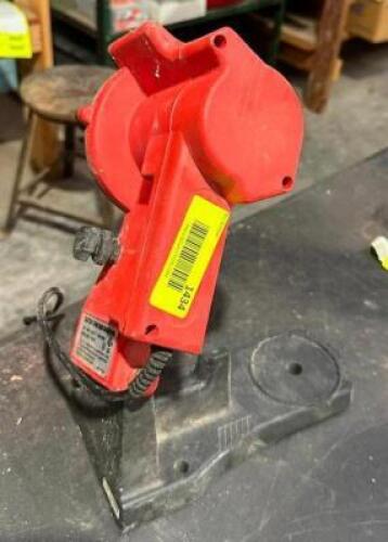 ELECTRIC CHAIN SAW SHARPENER