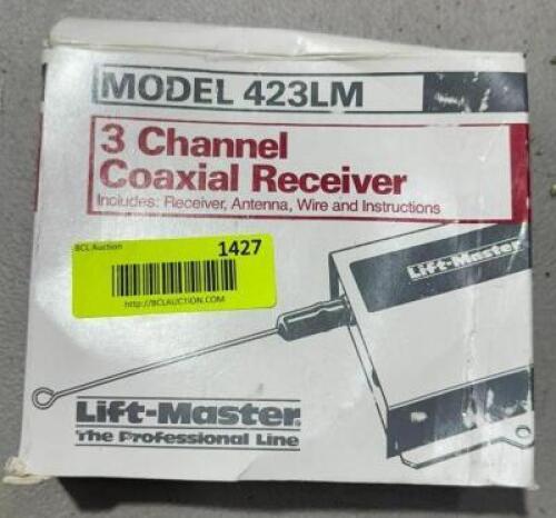 3 CHANNEL COAXIAL RECEIVER