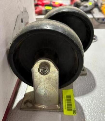 (2) - HEAVY DUTY CASTERS