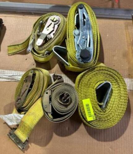 (5) - RATCHET STRAPS