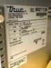 DESCRIPTION TRUE 72" THREE DOOR MEGA TOP SANDWICH PREP TABLE. BRAND / MODEL: TRUE TSSU-72-30MM-8-27 ADDITIONAL INFORMATION SN# 8927139, 115 VOLT, 1 PH - 4